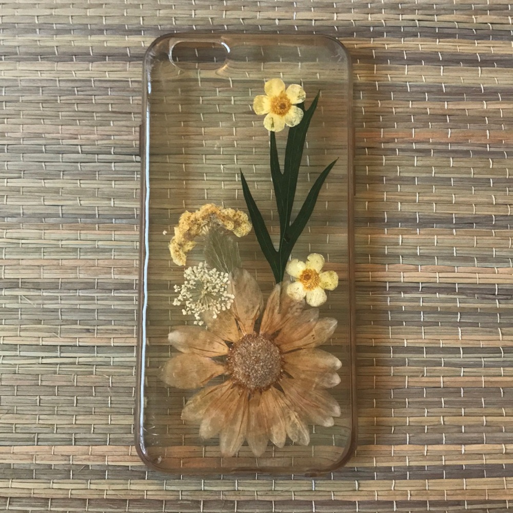 iPhone 6 case Pressed flowers